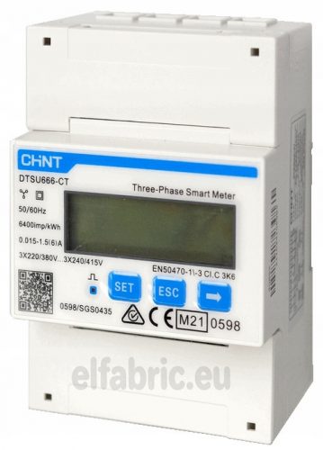 Trasformatore bidirezionale Chint DTSU666 CT