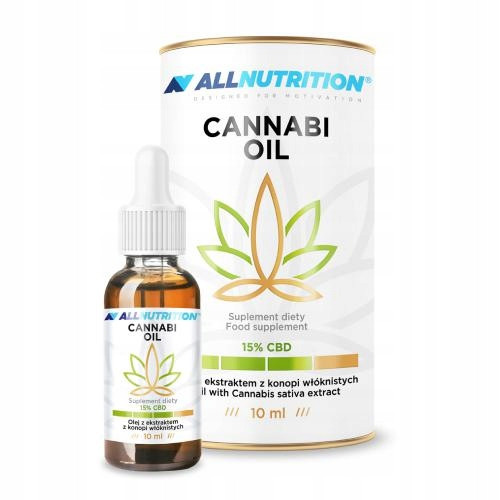  ALLNUTRITION Olio di canapa CBD 15% 10ml Olio di Cannabi