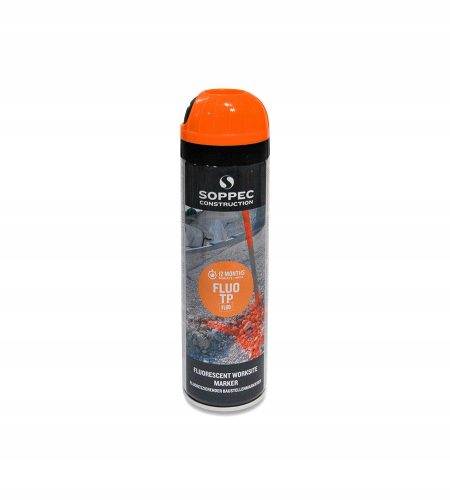 Pittura geodetica fluorescente Soppec, arancione 500 ml