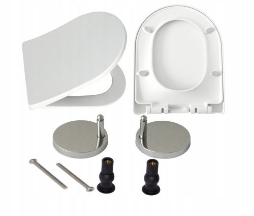 Sedile WC Estiva N, duroplast bianco