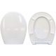 Sedile WC Hamberger Vera, duroplast bianco