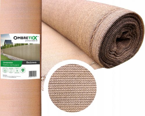 Rete ombreggiante Rolmarket Ombretex 95% 1,7x30 mt beige