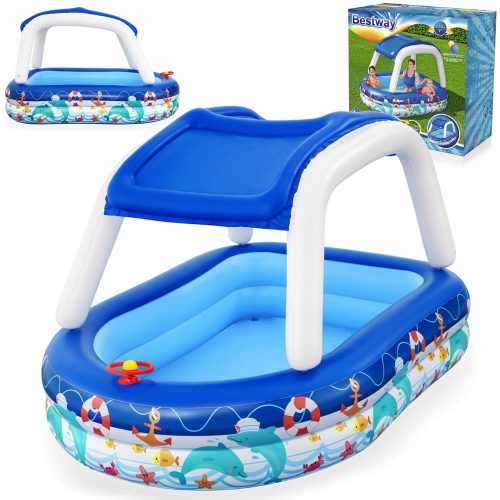  Piscina gonfiabile rotonda Bestway 213 x 155 cm