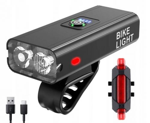  Illuminazione per bicicletta K&M E100, batteria da 1200 lm