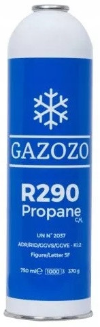 8001001 GAS REFRIGERANTE FREON R290 PROPANO