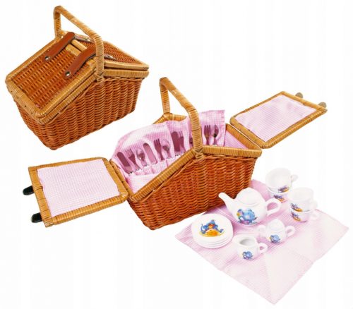  Cestino da picnic con porcellana Small Foot 5300 30 pz.