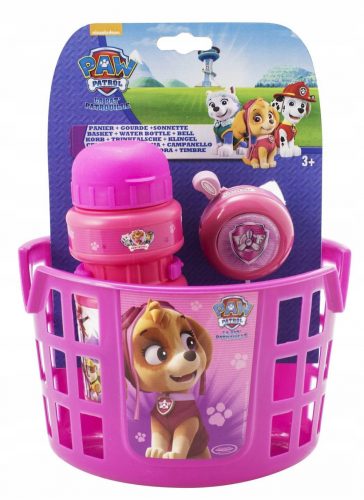  PAW PATROL BASKET CESTO BICI BOTTIGLIA CAMPANA