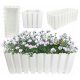  Vaso da fiori Prosperplast 38 cm x 18 x 16,2 cm, plastica bianca