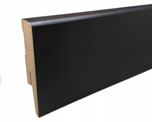 Listello MDF Semar 15 x 80, lunghezza 100 cm, nero