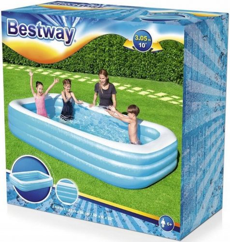 Piscina gonfiabile rettangolare Bestway 305 x 183 cm