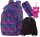  Zaino scolastico multiscomparto CoolPack Sfumature di viola, Sfumature di blu, Sfumature di rosa 20 l