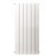  Radiatore Faral 514 W in alluminio bianco 240 x 880 x 95 mm - attacco laterale