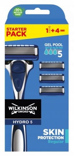  Wilkinson Hydro 5 Skin Protection Cartuccia per rasoio normale, 4 pz.