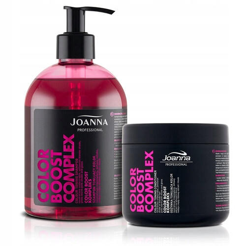  Joanna Professional Shampoo e balsamo tonificano il colore