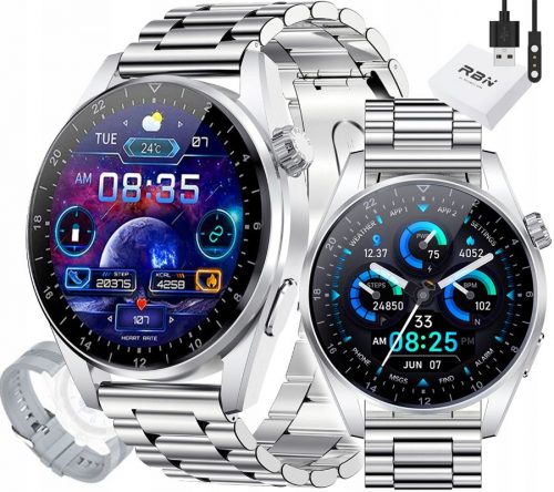  SMARTWATCH Orologio da uomo Rubicon CHIAMATE PASSI SMS POLACCO MENU SPORT SMART