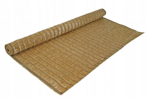  Tappetino di copertura in rafia, beige, 1 x 3 m