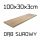 Trep pedata rovere gradino rovere pedata 100x30x3