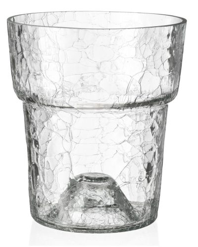 Vaso da giardino - Coperchio 18 x 15,5 cm, vetro trasparente