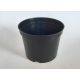  Vaso da fiori PSGR 19 cm x 19 x 15 cm, diametro 19 cm, plastica nera