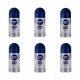  Nivea MEN Silver Protect 6 pz x 50 ml antitraspirante roll-on