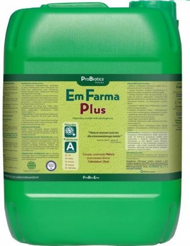 Fertilizzante liquido organico e naturale Probiotici EmFarma Plus 20L