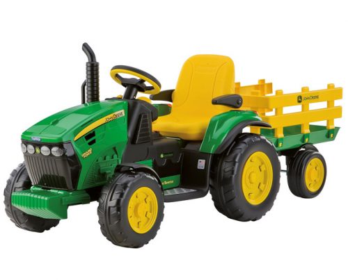  TRATTORE PEG PEREGO JOHN DEERE CON BATTERIA 12V