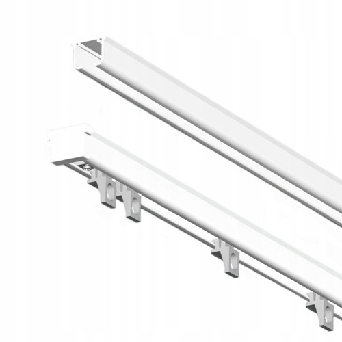  Binario da soffitto in alluminio MS 240 cm, singolo