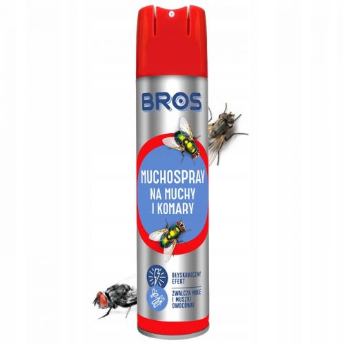 Aerosol contro zanzare e mosche Bros 750 ml