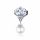  Charms Argento 925 Conchiglia Perla Conchiglia e Zirconi