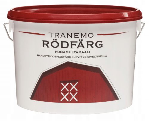 VERNICE SVEDESE PER FACCIATE IN LEGNO, ROSSO, 10L