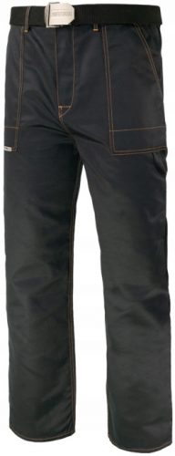 ART.MAS pantaloni lunghi da lavoro Pantaloni da lavoro da uomo GrandMaster lunghi fino alla vita, colore nero, taglia 48