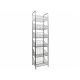 Scaffale da magazzino in metallo 178 x 47 x 36 cm