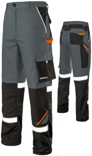 Pantaloni lunghi da lavoro ART.MAS Pantaloni da lavoro riflettenti da uomo Professional REF, taglia 46