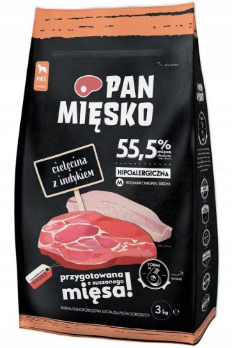  Pan Mięsko cibo secco vitello 3 kg