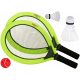 Nicola.Toys 3973 set badminton rosso 5 pz.