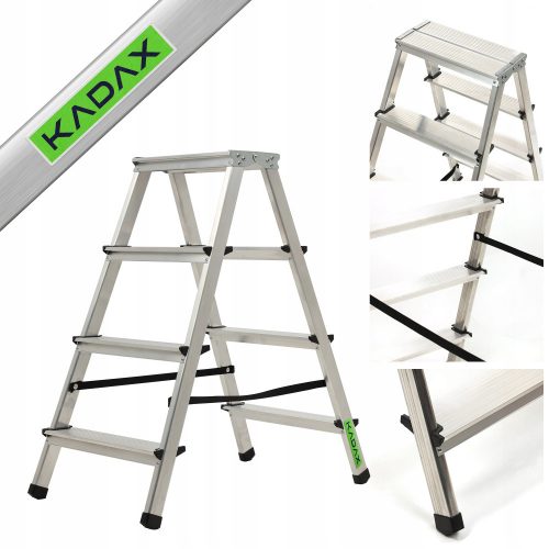 Scala KADAX 2,81 m alluminio 1 x 4 fino a 125 kg