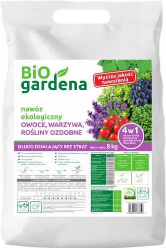  Concime organico, cristalli naturali BiOgardena, 8 kg 8 l