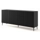  Cassettiera Homlando Ravenna B 200 x 42 x 87 cm nero opaco