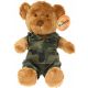  Mascotte dell'orsacchiotto del soldato militare - 33 cm