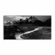 Foto sul fotoquadro River Mountains Vintage 100x50