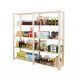  Libreria portagiochi in legno 170X170X38 5p