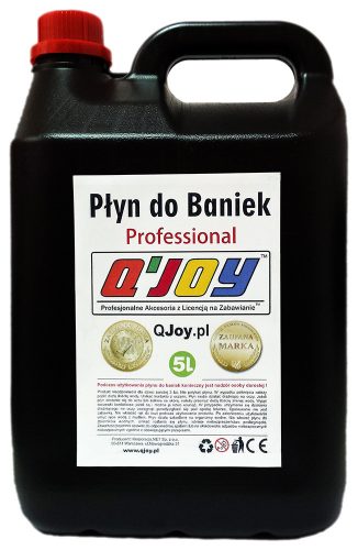 Liquido per bolle di sapone - 5L - QJoy Professional