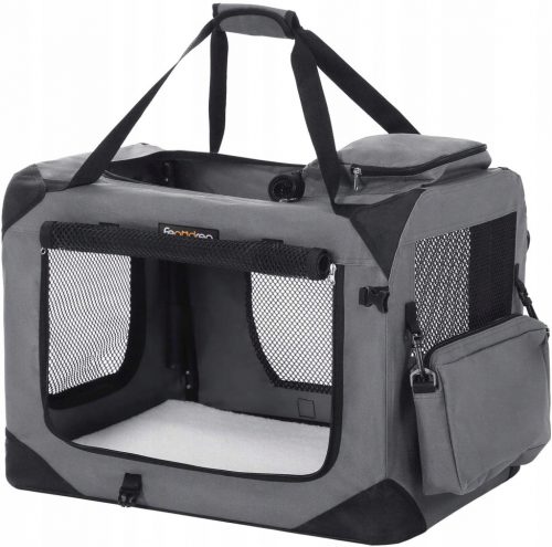  Trasportino per cani Homiit nero, sfumature di grigio S/M 89 cm x 43 cm 55 cm