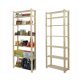  Scaffale da magazzino in legno Wamar 220 x 80 x 28 cm max 40 kg per ripiano