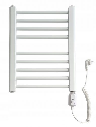 Radiatore da bagno elettrico Scarlet 300 W 400 x 500 mm bianco