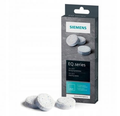  SIEMENS TZ80001 pastiglie detergenti 2in1, confezione da 10 pz