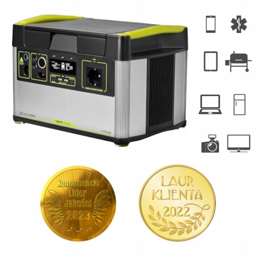 Centrale elettrica Goal Zero Yeti 1500 X 3500 VA 2000 W