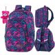  Zaino scolastico multiscomparto CoolPack Sfumature di viola, Sfumature di blu, Sfumature di rosa 20 l