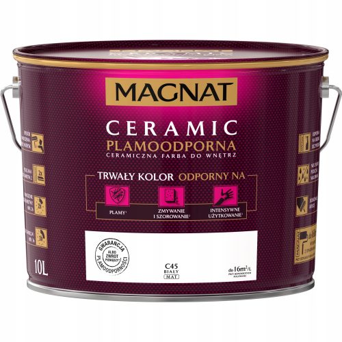 Pittura murale ceramica Magnat 10 l Bianco opaco