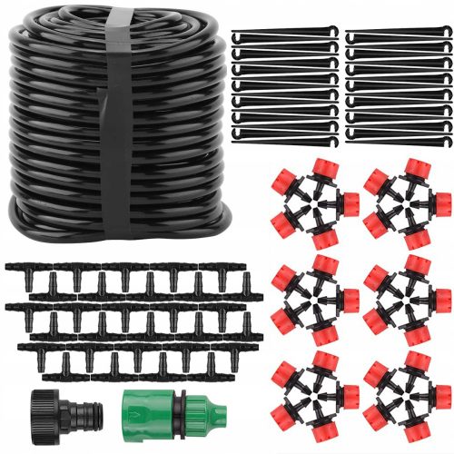  KIT IRRIGAZIONE A GOCCIA 25m 30 UGELLI